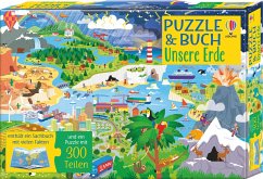 Puzzle & Buch: Unsere Erde von Usborne Verlag